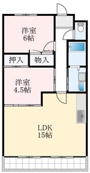 グミヒルズの物件間取画像